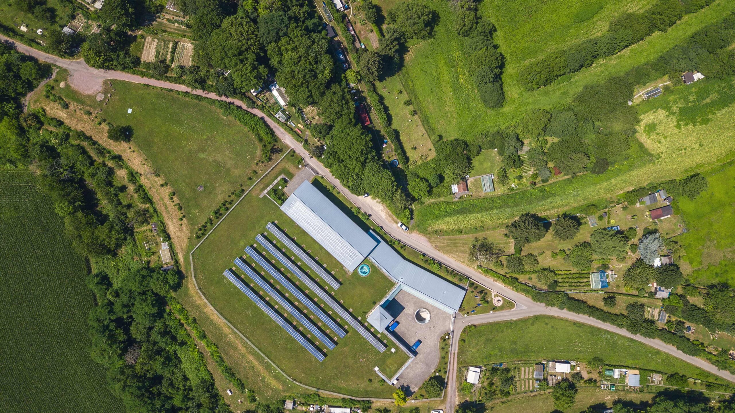 Dronefoto agrarisch